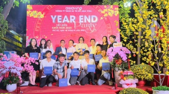 TIỆC YEAR AND PARTY CÔNG TY ASIA VINA